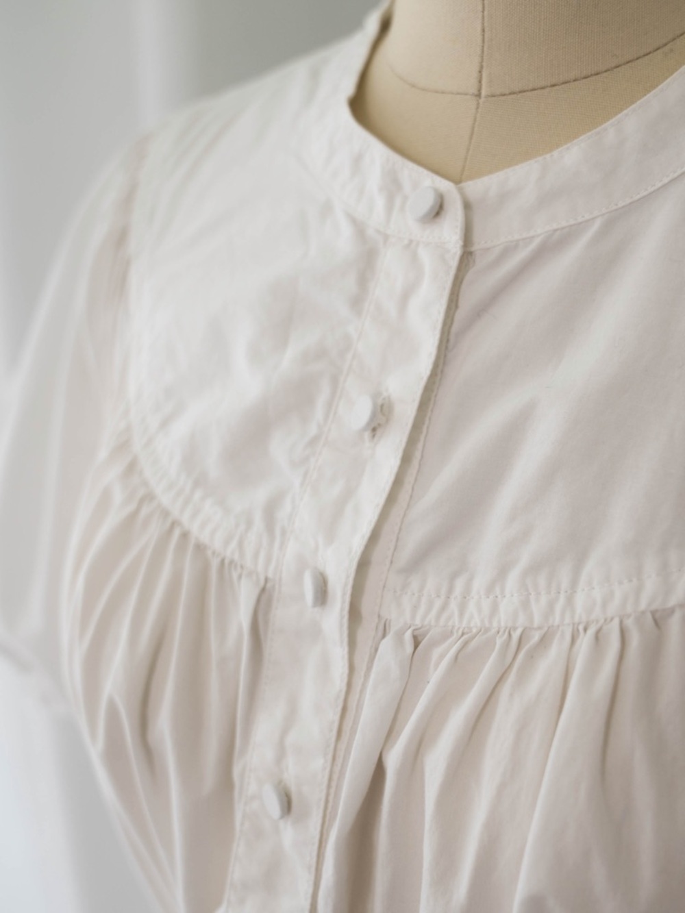 J. Crew White Cotton Mini Dress with Peter Pan Collar - Picture 9 of 9